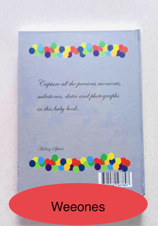 Picture of 7898-My baby book-baby book that captures all memories+pouch